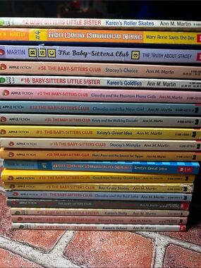 19 Book Lot The Baby Sitters Club/Baby Sitters Little Sister Ann M. Martin